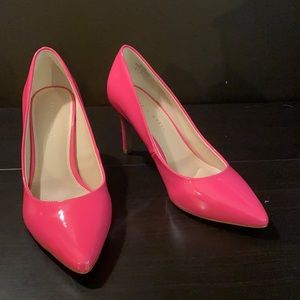 Baby hot pink Kelly & Katie heel, soft insole 028